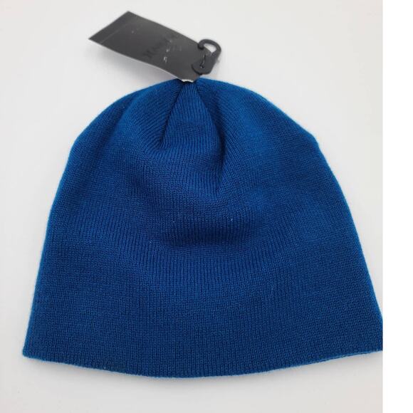 Hurley Blue Icon Staples Beanie Winter Hat NWT - Picture 2 of 2